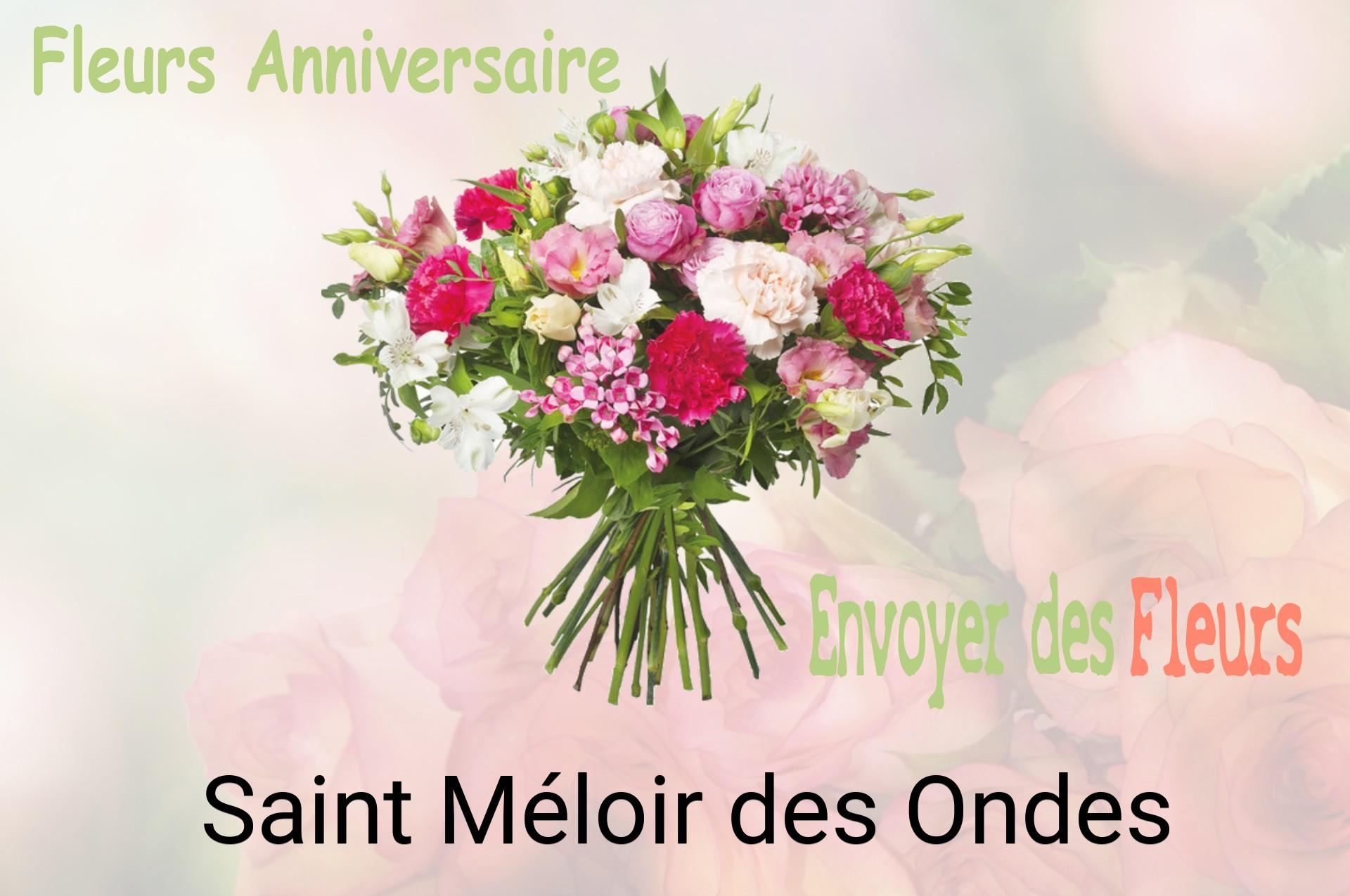 Bouquet de fleurs d’anniversaire livré à Saint-Méloir-des-Ondes