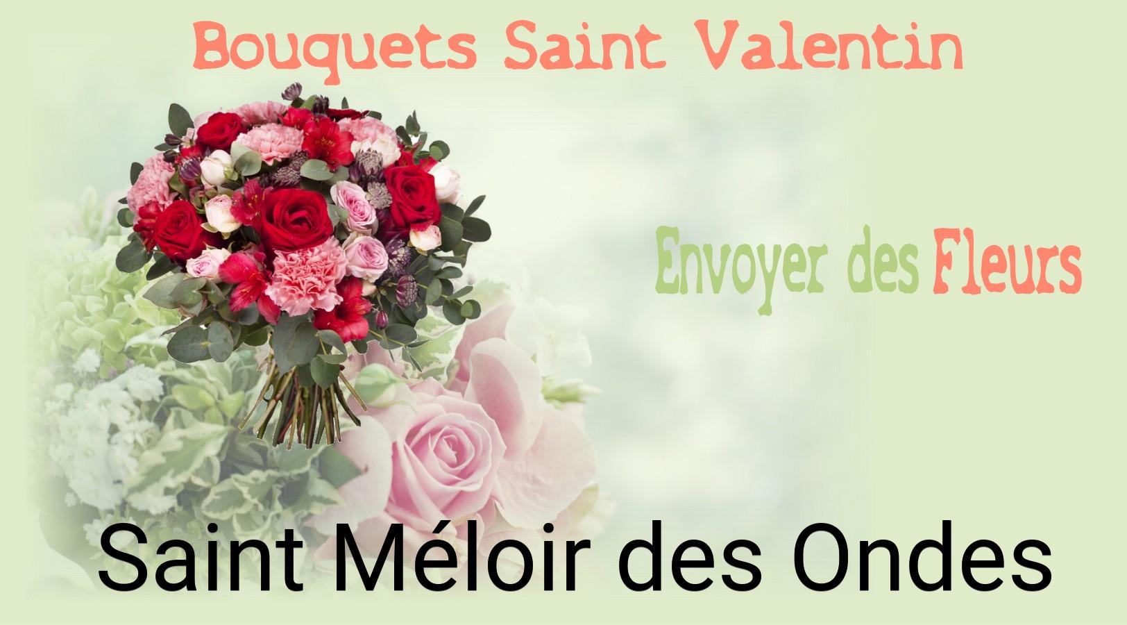 Roses de Saint-Valentin livrées à Saint-Méloir-des-Ondes