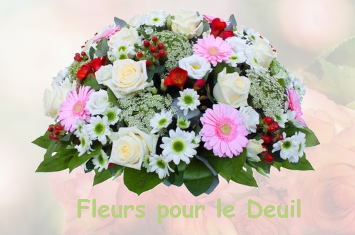 fleurs deuil SAINT-MELOIR-DES-ONDES